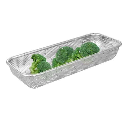 Metallkorb Siebkorb über der Spüle: Siebkorb über Spüle Abtropfsieb Sieb Spülbecken Küchensieb Waschbecken Filterablage Gekochte Nudeln abtropfen Gemüse Metallkorb Siebkorb über der Spüle: Siebkorb über Spüle Abtropfsieb Sieb Spülbecken Küchensieb Waschbecken Filterablage Gekochte Nudeln abtropfen Gemüse von Cabilock
