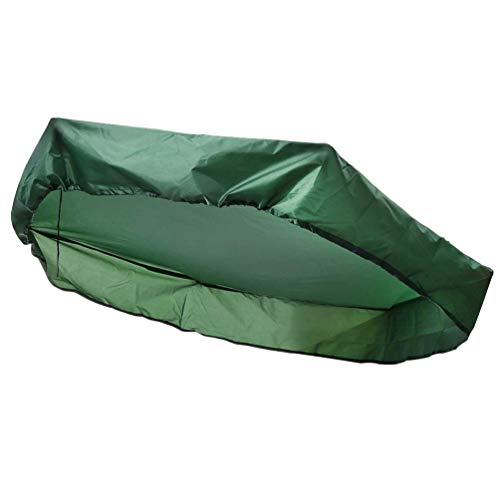 Sandkasten Abdeckung Sechseckig Wasserdicht Staubdicht Oxford Gewebeplane mit Kordelzug 180x150cm Sonnenschutz Staubschutz Spielzeug Schutz Garten Regen Tag im Freien Grün von Cabilock