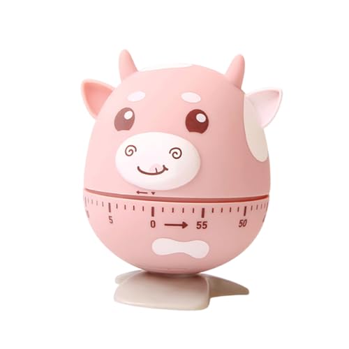Timer Wecker Für Kinder Erinnerung An Die Kochzeit Countdown-Uhr Uhren Für Kinder Kochwecker Mechanische Zeitschaltuhr Küchenalarm Kochuhr Zeitschaltuhr Für Kinder Eieruhr Rosa Abs Cabilock von Cabilock