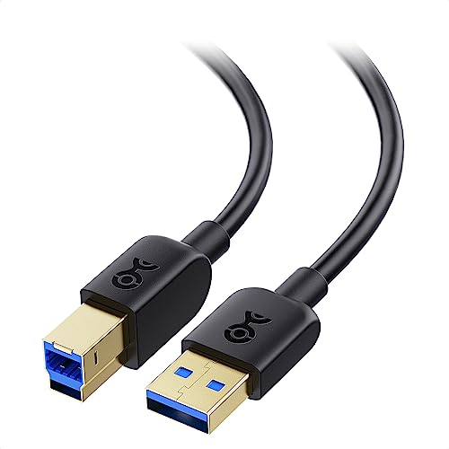 Cable Matters SuperSpeed USB 3.0 Kabel auf Typ B 1m (USB B auf USB A Kabel, USB 3 Kabel auf Typ B, USB A auf USB B Kabel) in Schwarz - 1 Meter von Cable Matters