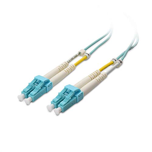 Cable Matters 10Gb 40Gb OFNP Plenum Rated Multimode Duplex 50/125 OM4 LC auf LC Fiber Cable (Fiber Optic Cable) 2m von Cable Matters