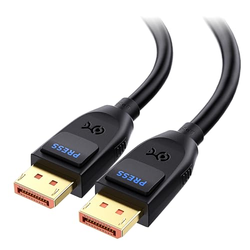 Cable Matters DisplayPort 2.1 DP80 Cable 2m/6.6ft Cable Matters DisplayPort 2.1 DP80 Cable 2m/6.6ft von Cable Matters