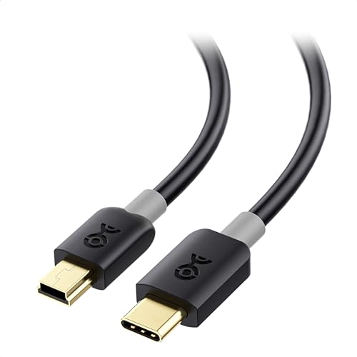 Cable Matters USB C auf Mini USB Kabel 0,3m (Mini-USB auf USBC Kabel) 0,3 m in Schwarz von Cable Matters
