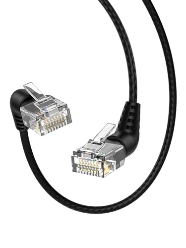 CableCreation CAT6A Ethernet Cable UTP Booted, 360° Rotation CAT6A LAN Network Cable with RJ45 Connector, 32AWG 10Gbps 500MHz Patch Cord High Speed for Gaming, PS5, Xbox, Modem, Router, PC, 2m/6.6ft CableCreation CAT6A Ethernet Cable UTP Booted, 360° Rotation CAT6A LAN Network Cable with RJ45 Connector, 32AWG 10Gbps 500MHz Patch Cord High Speed for Gaming, PS5, Xbox, Modem, Router, PC, 2m/6.6ft von CableCreation