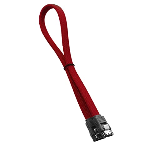 CableMod CM-CAB-SATA-N30KR-R ModMesh SATA 3 Kabel, Schwarz von CableMod
