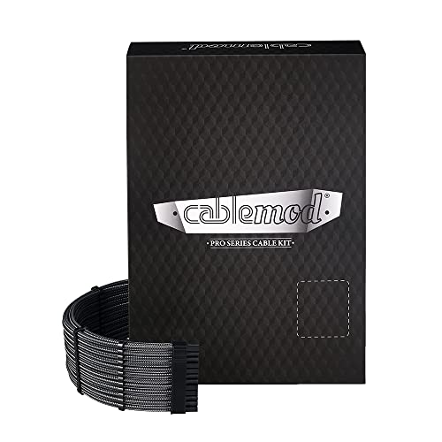 CableMod C-Series PRO ModMesh 12VHPWR Cable Kit für Corsair RM, RMi, RMx (Black Label) - carbon von CableMod