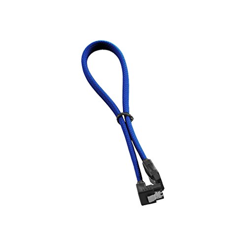 CableMod CM-CAB-RSAT-N30KB-R ModMesh SATA 3 Kabel, rechtwinklig, Schwarz CableMod CM-CAB-RSAT-N30KB-R ModMesh SATA 3 Kabel, rechtwinklig, Schwarz von CableMod