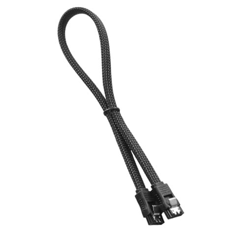 CableMod CM-CAB-SATA-N30KK-R ModMesh SATA 3 Kabel, Schwarz CableMod CM-CAB-SATA-N30KK-R ModMesh SATA 3 Kabel, Schwarz von CableMod