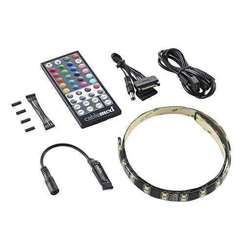 CableMod CM-LED-60-D60RGBW-RK WideBeam Hybrid-LED-Set, Schwarz CableMod CM-LED-60-D60RGBW-RK WideBeam Hybrid-LED-Set, Schwarz von CableMod