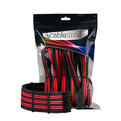 CableMod PRO ModMesh 12VHPWR Cable Extension Kit - schwarz/rot CableMod PRO ModMesh 12VHPWR Cable Extension Kit - schwarz/rot von CableMod