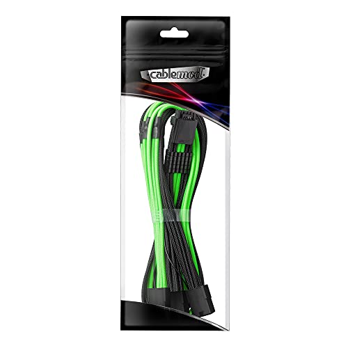 CableMod PRO ModMesh 12VHPWR auf 3X PCI-e Kabel - 45cm, schwarz/hellgrün CableMod PRO ModMesh 12VHPWR auf 3X PCI-e Kabel - 45cm, schwarz/hellgrün von CableMod