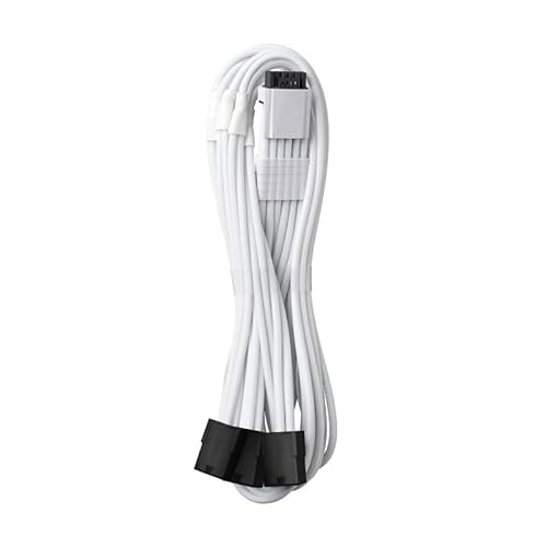 CableMod PRO ModMesh 12VHPWR auf 3X PCI-e Kabel - 45cm, weiß von CableMod