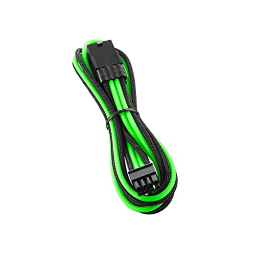 CableMod compatible PRO ModMesh 8-Pin PCIe Verlängerung - 45cm, schwarz/hellgrün von CableMod
