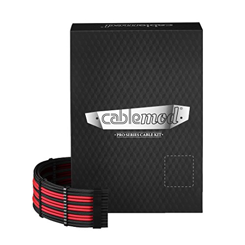 CableMod PRO ModMesh C-Series AXi, Hxi, RM Cable Kit - Black/RED CableMod PRO ModMesh C-Series AXi, Hxi, RM Cable Kit - Black/RED von CableMod