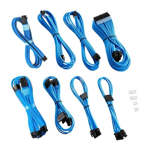 CableMod PRO ModMesh RT 12VHPWR Dual Cable Kit für ASUS/Seasonic/Phanteks - hellblau CableMod PRO ModMesh RT 12VHPWR Dual Cable Kit für ASUS/Seasonic/Phanteks - hellblau von CableMod
