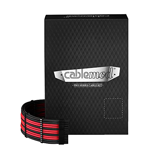 CableMod PRO ModMesh RT 12VHPWR Dual Cable Kit für ASUS/Seasonic/Phanteks - schwarz/rot CableMod PRO ModMesh RT 12VHPWR Dual Cable Kit für ASUS/Seasonic/Phanteks - schwarz/rot von CableMod