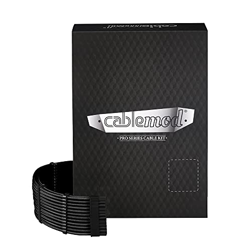 CableMod PRO ModMesh RT 12VHPWR Dual Cable Kit für ASUS/Seasonic/Phanteks - schwarz CableMod PRO ModMesh RT 12VHPWR Dual Cable Kit für ASUS/Seasonic/Phanteks - schwarz von CableMod