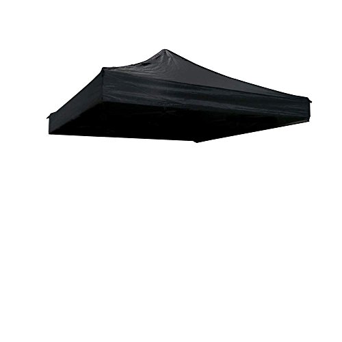 Dach Leinwand-für Zelt Klapptisch schwarz 300 x 600 cm – Cablematic von CABLEMATIC