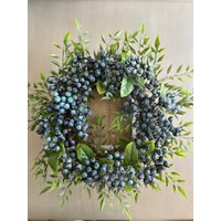 Kranz Für Frühling Winter Blaubeer-Kranz Wohnkultur Beeren-Kerzenring Küchenkranz Für Schränke Rv Camper Decor-Kerzenkranz Kranz Für Frühling Winter Blaubeer-Kranz Wohnkultur Beeren-Kerzenring Küchenkranz Für Schränke Rv Camper Decor-Kerzenkranz von CabotFarmCo