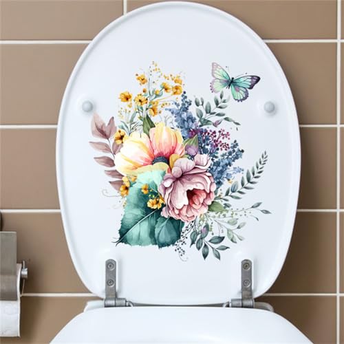 Cachpib WC Aufkleber Pflanze Blätter Blumen WC Aufkleber Schmetterling Muster Badezimmer Dekorationen Selbstklebend Wasserdicht Badezimmer Wand WC Deckel Dekor Abziehbilder Cachpib WC Aufkleber Pflanze Blätter Blumen WC Aufkleber Schmetterling Muster Badezimmer Dekorationen Selbstklebend Wasserdicht Badezimmer Wand WC Deckel Dekor Abziehbilder von Cachpib