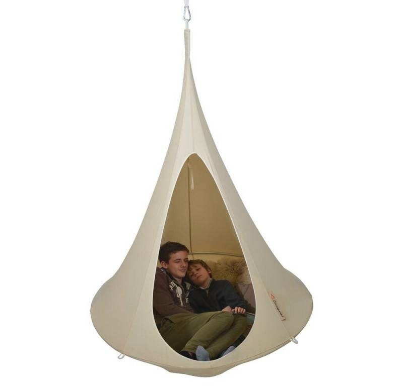 Cacoonworld Hängematte Hängehöhle Cacoon, Im Innen- und Außenbereich verwendbar von Cacoonworld