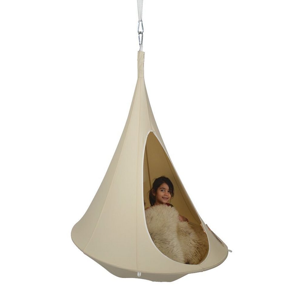 Cacoonworld Hängematte Hängehöhle Cacoon, Im Innen- und Außenbereich verwendbar von Cacoonworld