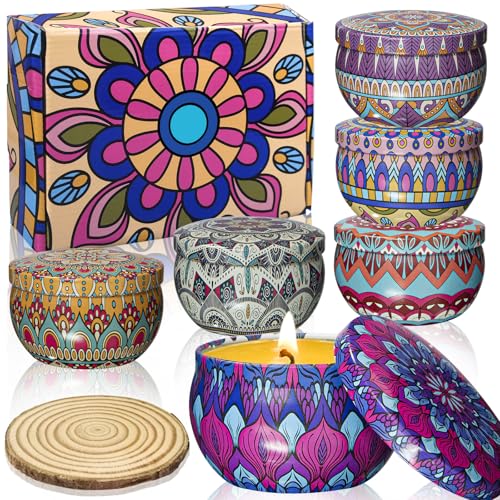 6 Stück kerzen set geschenk, Aromatherapie Kerzen für Zuhause, Geschenke für Frauen, Geschenke für Männer, Weihnachtsgeschenke für Frauen, die Gesamtbrenndauer beträgt 114 Stunden 6 Stück kerzen set geschenk, Aromatherapie Kerzen für Zuhause, Geschenke für Frauen, Geschenke für Männer, Weihnachtsgeschenke für Frauen, die Gesamtbrenndauer beträgt 114 Stunden von Cacou