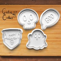 Halloween Ausstecher Mit Stempel von CactusCookies