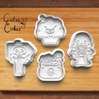 Halloween Ausstecher Mit Stempel von CactusCookies