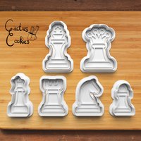 Schach Ausstecher Mit Stempel von CactusCookies