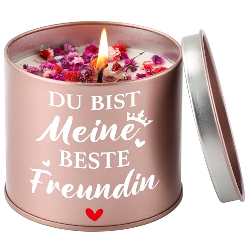 CadeauJoie Beste Freundin Geschenke, 9OZ Lavendel Kerzen Geschenke für Frauen Freundin, Jahrestag Geburtstag Dankeschön Weihnachten Geburtstagsgeschenk CadeauJoie Beste Freundin Geschenke, 9OZ Lavendel Kerzen Geschenke für Frauen Freundin, Jahrestag Geburtstag Dankeschön Weihnachten Geburtstagsgeschenk von CadeauJoie