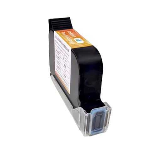 Cadfghjk 12,7 Mm Schnelltrocknende, Wasserfeste Tintenpatrone Auf Lösungsmittelbasis, Zubehör for Handheld-Online-Tintenstrahldrucker – Kompatibel Mit TIJ(Green) von Cadfghjk