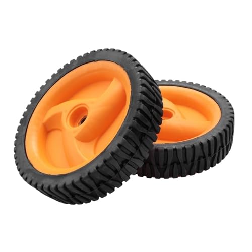 Cadfghjk 2er-Pack 196 Mm Rasenmäherrad – Kompatibel Mit Husqvarnaa – Kompatibel Mit McCulloch 5324025-67 5324029-36 532402567 532402936 von Cadfghjk