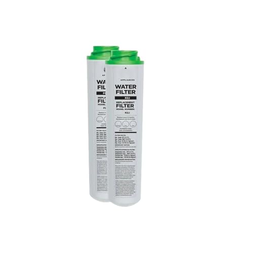 Ersatz-Wasserfilter For Unter Die Spüle – Kompatibel Mit GE FQK2J FQK1K GXSV65R GQSV65R – 300 Gallonen Dual Flow Trinkwasser-Ersatzfilter(2PC) von Cadfghjk