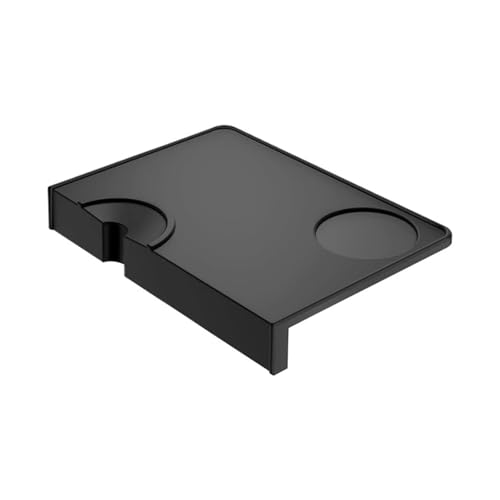 Silikon-Kaffee-Stampfermatte, Rutschfeste Espresso-Silikonmatte, Espresso-Kaffee-Stampfer-Ecke, Schwarze, Verdickte Matte, Kaffee-Stampfermatte von Cadfghjk