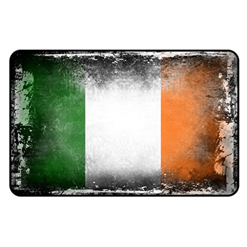 Cadora Magnetschild Kühlschrankmagnet Flagge Irland Shabby chic abgenutzt alt gebraucht von Cadora