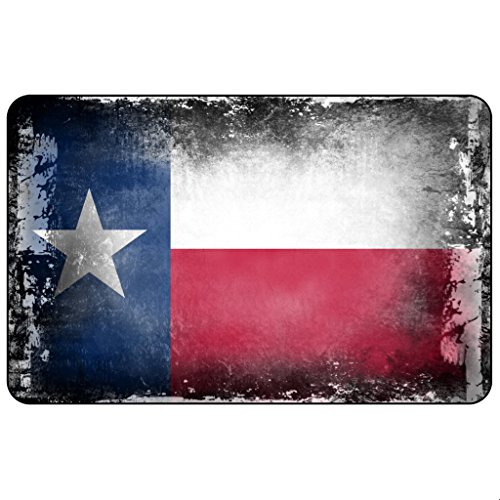 Cadora Magnetschild Kühlschrankmagnet Flagge Texas shabby chic abgenutzt used look von Cadora
