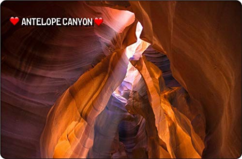 Cadora Magnetschild Kühlschrankmagnet I Love Antelope Canyon I von Cadora
