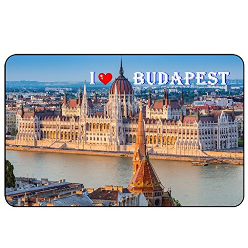 Cadora Magnetschild Kühlschrankmagnet I Love Budapest von Cadora