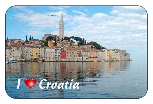 Cadora Magnetschild Kühlschrankmagnet I Love Croatia von Cadora