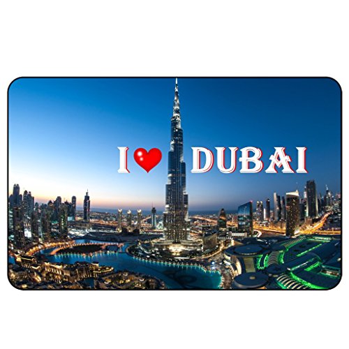 Cadora Magnetschild Kühlschrankmagnet I Love Dubai I von Cadora