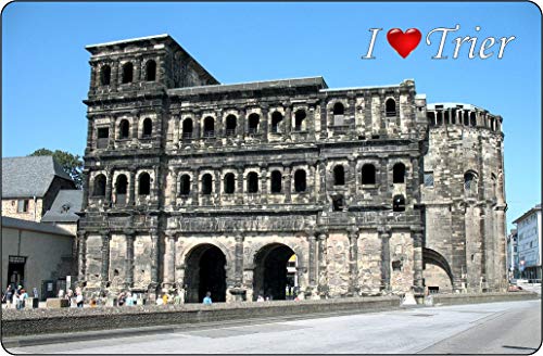 Cadora Magnetschild Kühlschrankmagnet I Love Trier I von Cadora