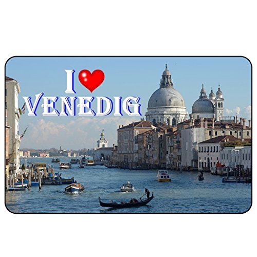 Cadora Magnetschild Kühlschrankmagnet I Love Venedig I von Cadora