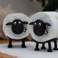 Für Alle Klorollendurchmesser - Shaun Das Toilettenschaf Mit Offenem Mund von Cadovation