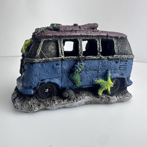 Cadzyre Harz Dekoration, Aquarium Dekoration Landschaftsbau, Aquarium Zubehör, Aquarium Dekorationen, Kampffisch Zubehör (Auto, Mittel) von Cadzyre