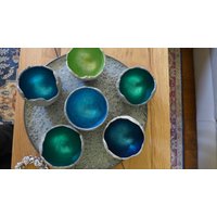 Leuchtschale Aus Beton, Teelicht, Deko, Geschenk, Beton Lichtschale, Lichtkugel, Teelichthalter, Feuerschale von CaementaART