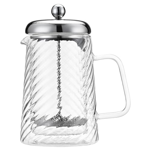 Café Olé Rotolo 6 Tassen Cafetière, doppelwandig isoliert, Glas und Edelstahl Café Olé Rotolo 6 Tassen Cafetière, doppelwandig isoliert, Glas und Edelstahl von Café Olé