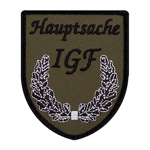 Café Viereck ® Bundeswehr IGF Fun Patch Gestickt mit Klett – 6,5 x 8 cm von Café Viereck