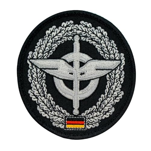Café Viereck ® Bundeswehr Truppengattung Barettabzeichen Patch Gestickt mit Klett - 8,5 cm hoch (Nachschub) von Café Viereck
