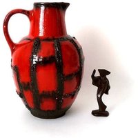 Vintage Fat Lava Vase, Ruscha Costa Mid Century Jug, West German Pottery, Space Age Wgp, Atomic Vintage Ceramic 70S von CafeIrma